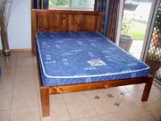 DOUBLE BED AND MATTRESS